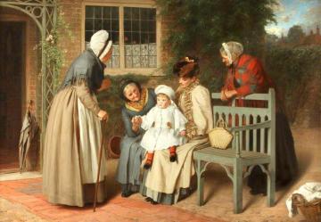 The Centre of Attraction Artwork by James Hayllar, R.B.A.