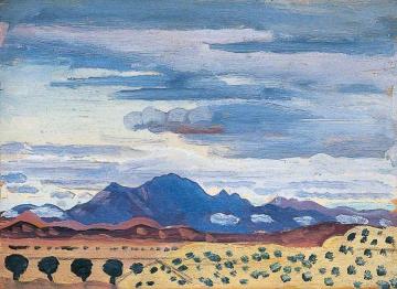 In the Pyrenees Artwork by James Dickson Innes