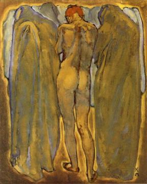 Female Nude Artwork by Koloman Moser