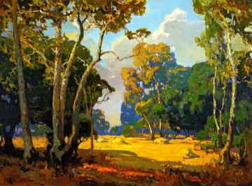 Summer Afternoon Artwork by Franz Bischoff