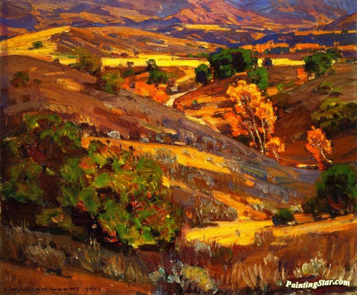 California Gold Artwork by William Wendt