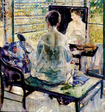 Sunbath Artwork by Richard Edward Miller