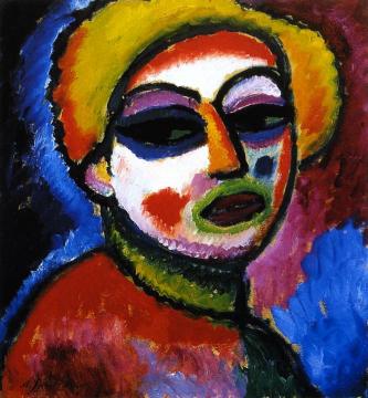 Blond Artwork by Alexej Jawlensky