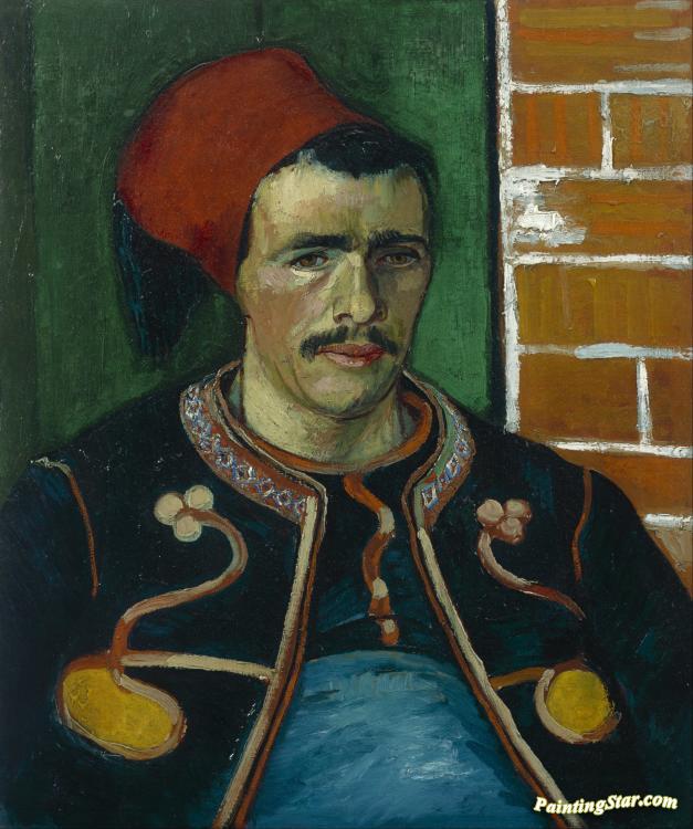 The Zouave Artwork by Vincent Van Gogh