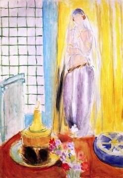 Standing Odalisque with Brazier Artwork by Henri Matisse