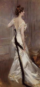 The Black Sash Artwork by Giovanni Boldini