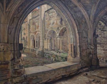 Carennac Cloister Artwork by Georges Emile Lebacq