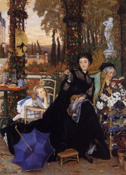 A Widow Artwork by James Tissot