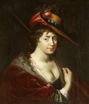 A Shepherdess Artwork by Paulus Moreelse