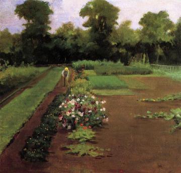 New Hamburg Garden Artwork by James Carroll Beckwith