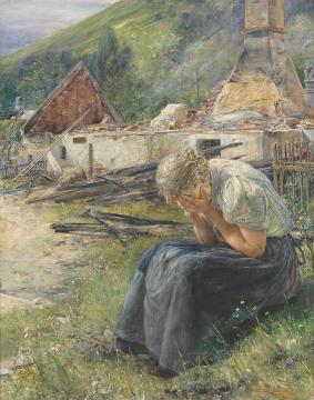 The day after Artwork by Ernst Nowak