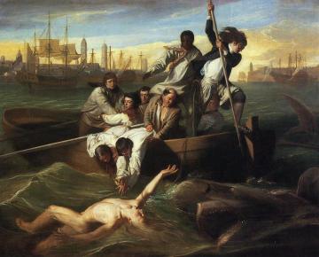 Watson And The Shark Artwork by John Singleton Copley