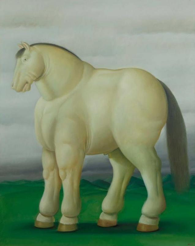 Horse Artwork by Fernando Botero