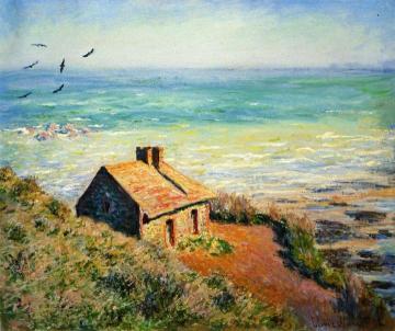 The Costoms House, Morning Effect Artwork by Claude Oscar Monet
