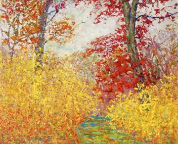 East Hartford Meadows Artwork by Milton Avery