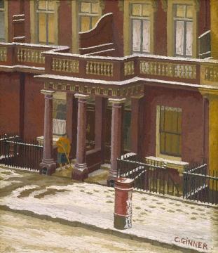 Snow in Pimlico Artwork by Charles Ginner