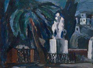 Design For The Opera By Wolfgang Amadeus Mozart, 'don Giovanni' Artwork by Pyotr Konchalovsky