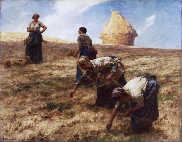 The Gleaners Artwork by Leon Augustin Lhermitte