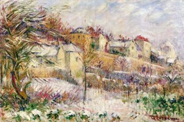 The Hermitage at Pontoise Artwork by Gustave Loiseau