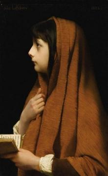 Mignon Artwork by Jules Joseph Lefebvre