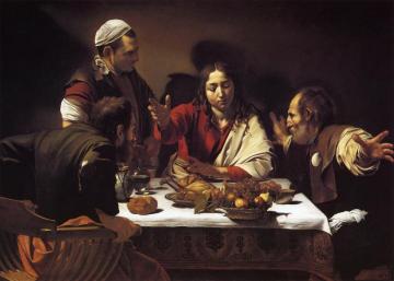 Supper At Emmaus Artwork by Caravaggio