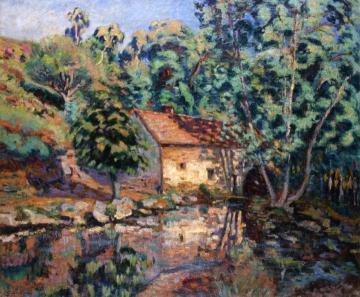The Bouchardon Mill, Crozant Artwork by Armand Guillaumin