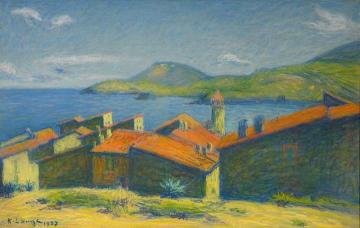 Collioure Artwork by Achille Lauge