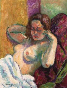 Vanina's Torso Artwork by Henri Manguin
