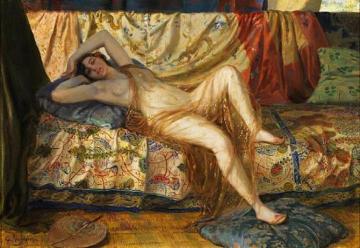 Odalisque Artwork by Georges Antoine Rochegrosse