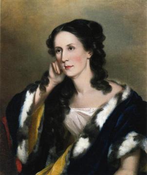 Mrs. Charles Ridgely Carroll (Rebecca Ann Pue) Artwork by Sarah Miriam Peale