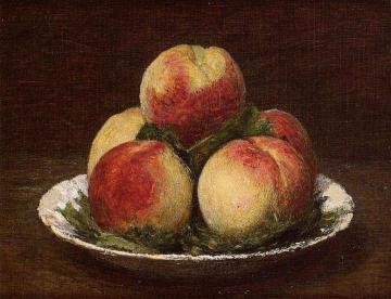 Peaches Artwork by Henri Fantin-Latour