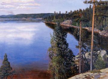 Landscape From Ruovesi Artwork by Akseli Gallen-Kallela