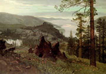Division Lake, California Artwork by Albert Bierstadt