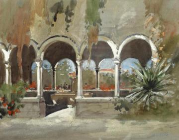 Temple of Juliet, Verona Artwork by Hercules Brabazon Brabazon