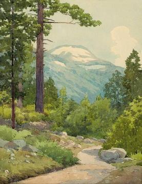 Keith's Dome, Fallen Leaf Artwork by Lorenzo Palmer Latimer