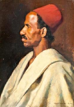 Man From Fez (fezes Férfi) Artwork by Gyula Tornai