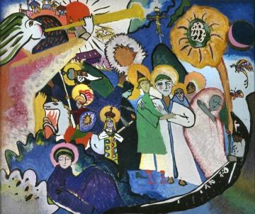 All Saints I Artwork by Wassily Kandinsky
