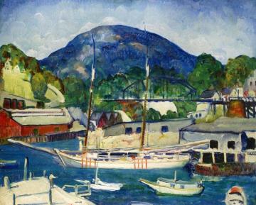 Rockport, Maine Artwork by Leon Kroll