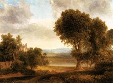 On the River Artwork by Thomas Doughty