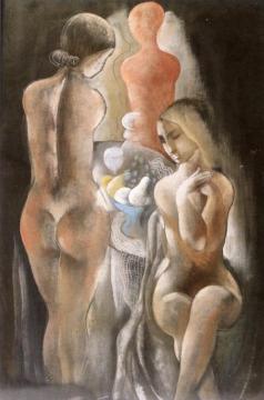 Nudes Artwork by Béla Kádár
