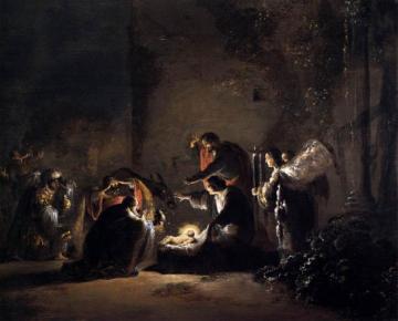 The Adoration Of The Magi Artwork by Leonaert Bramer