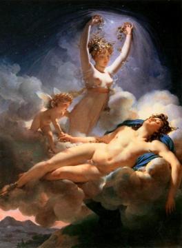 Aurora And Cephalus Artwork by Pierre-Narcisse Guerin