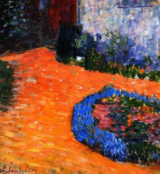 Andreas' Garden - Carantec Artwork by Alexej Jawlensky