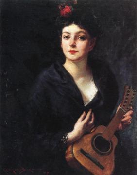 Carmencita Artwork by James Carroll Beckwith