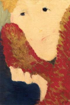 Woman in a Fur Collar Artwork by Edouard Vuillard