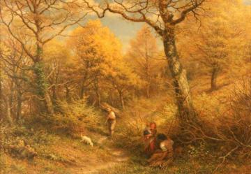 Redstone Wood, Spring Artwork by James Thomas Linnell