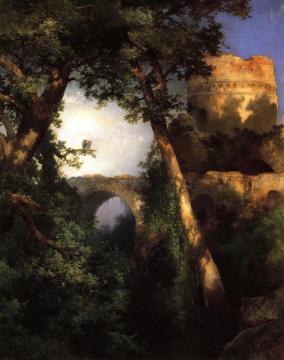Two Owls Artwork by Thomas Moran