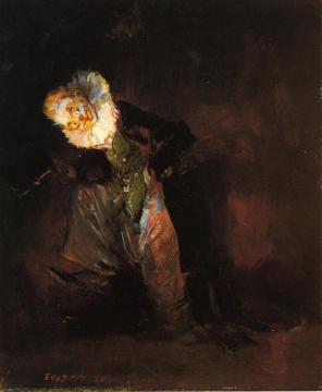 Another Clown Artwork by Everett Shinn