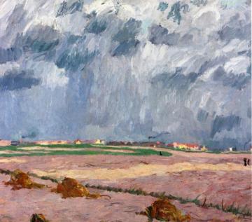 View Of Lankwitz And Marienfelde Artwork by Max Beckmann