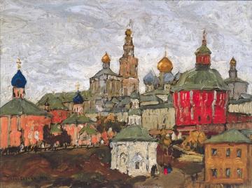 The Trinity Monastery Artwork by Konstantin Gorbatov
